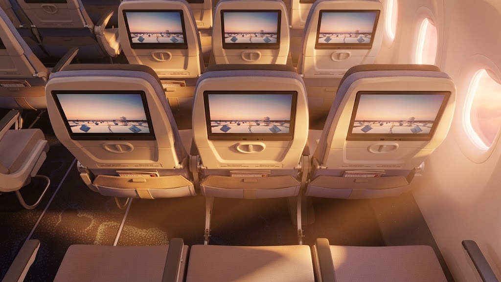 Air China Airbus A321neo cabin