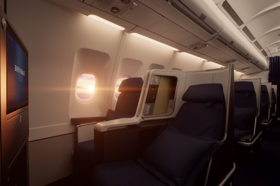 Air France Airbus A330-200 cabin
