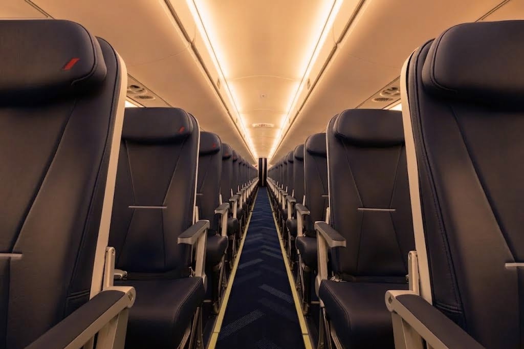 Air France HOP Embraer 190 cabin