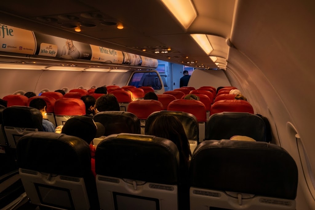AirAsia Airbus A320 economy cabin