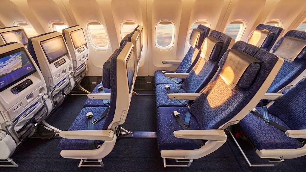 ANA Boeing 787-10 cabin