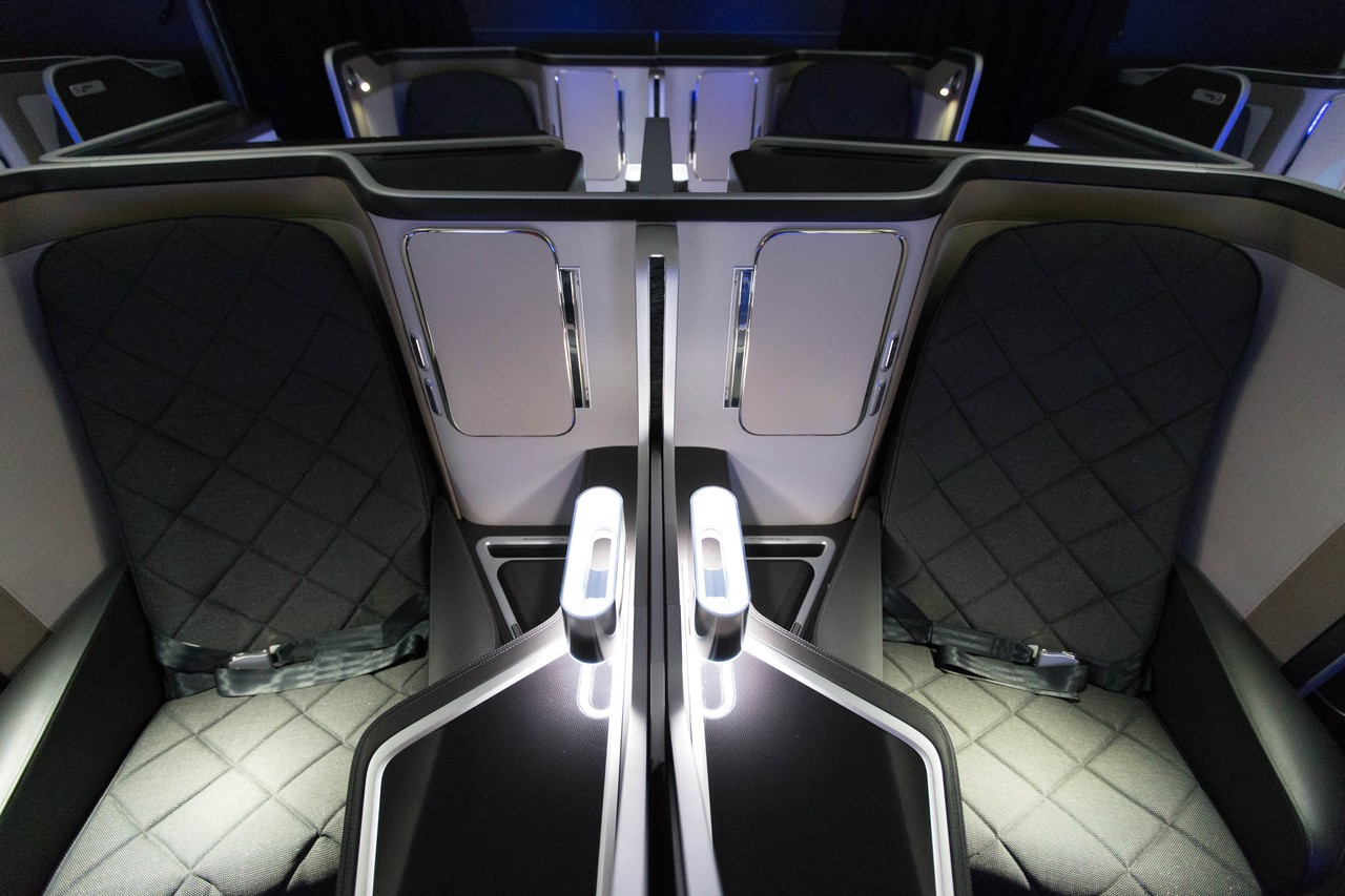 British Airways 787-10 Club Suite Business Class cabin