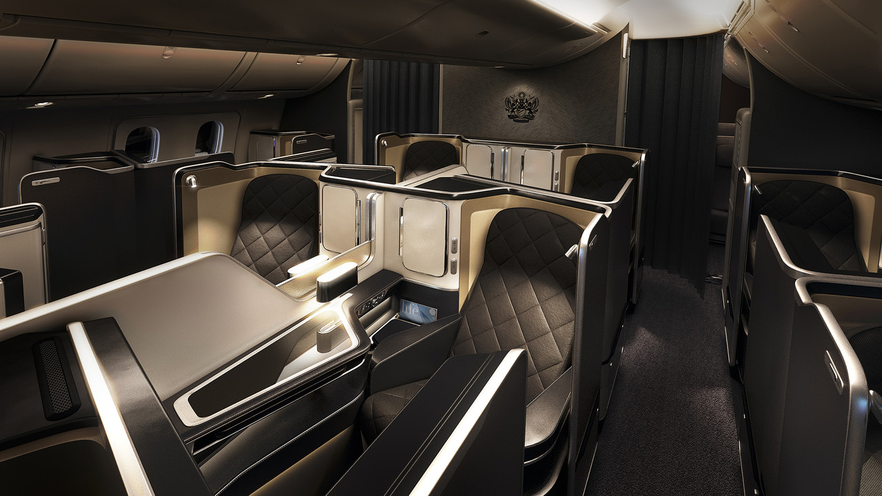 British Airways 787-9 cabin