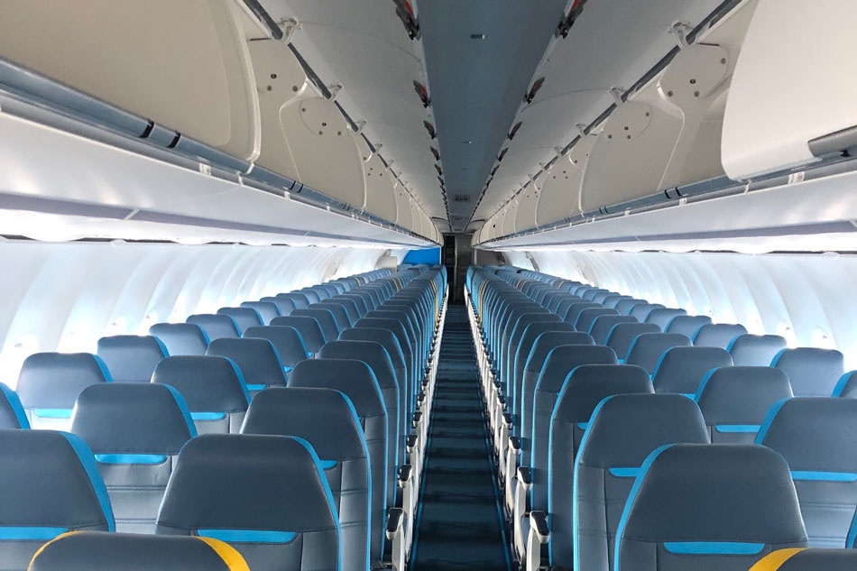 Cebu Pacific Airbus A321neo economy cabin