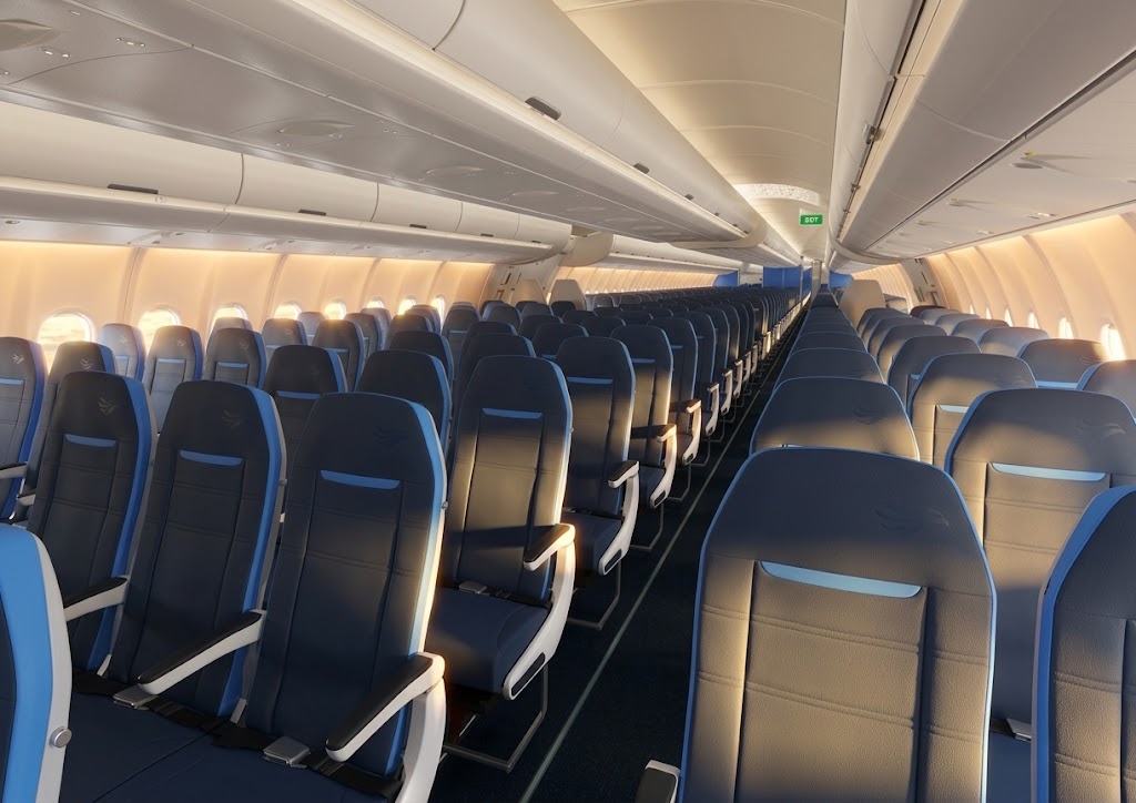 Cebu Pacific Airbus A330-900neo economy cabin