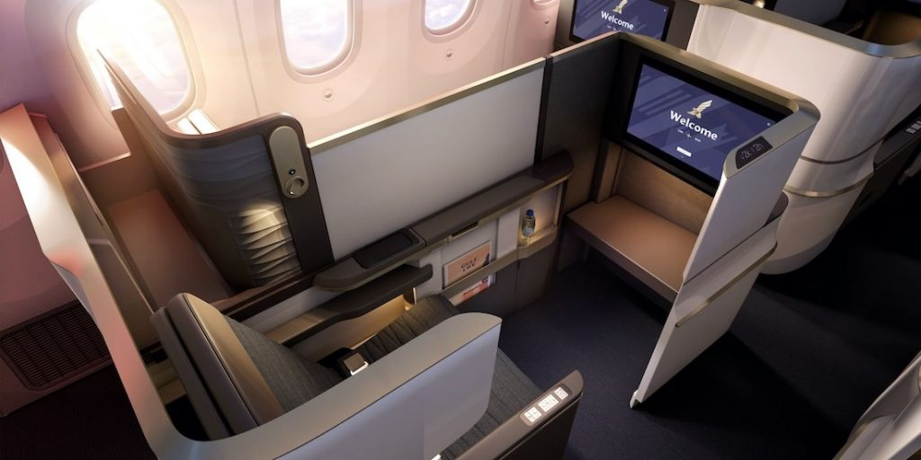 Gulf Air Falcon Gold Business Class Apex Suite on 787-9