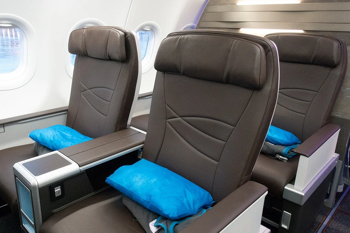 Hawaiian Airlines A321neo First Class cabin
