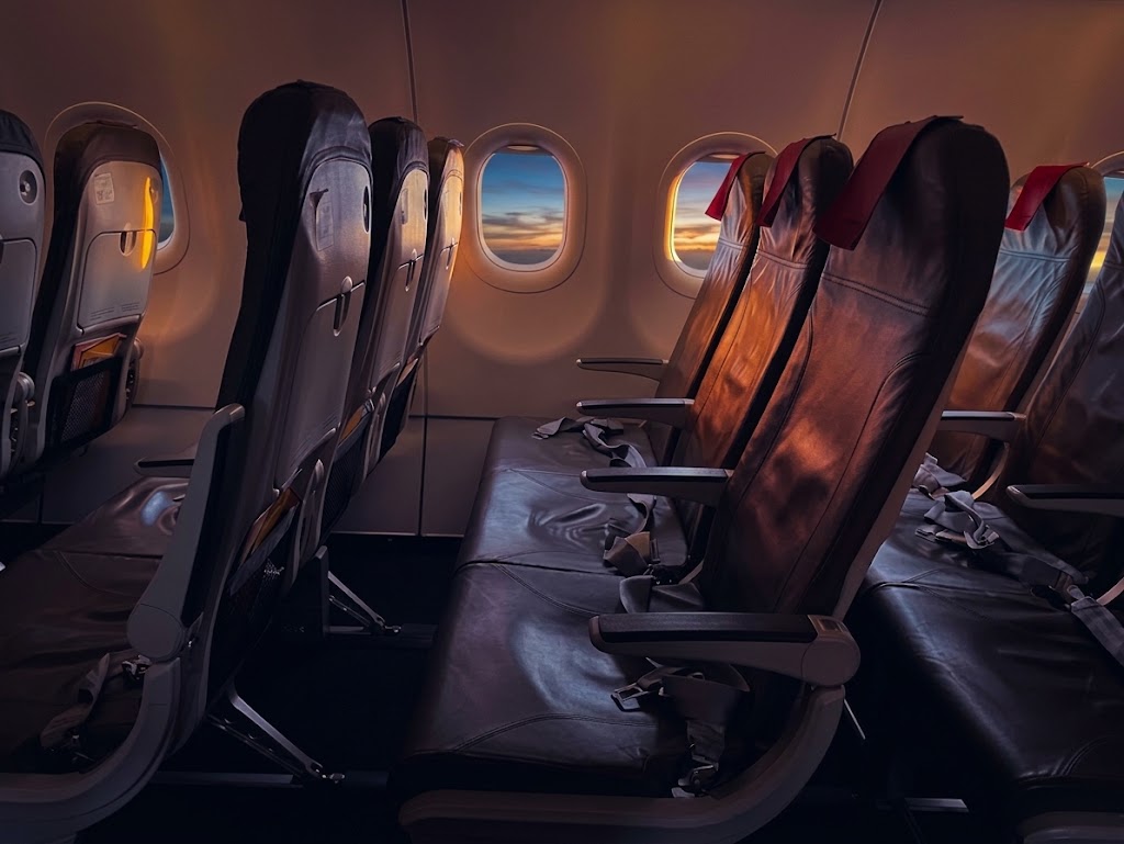 Iberia Airbus A320 cabin