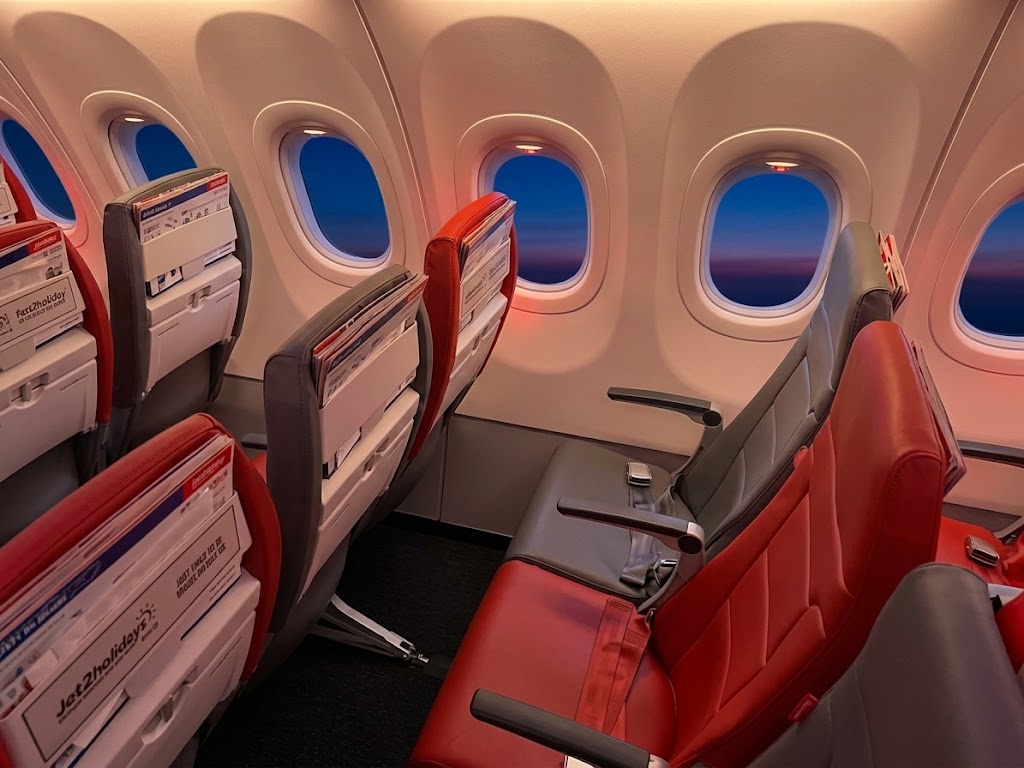 Jet2 Airbus A321neo economy cabin