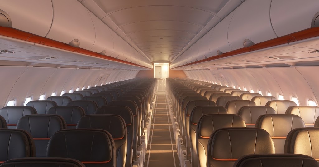 Jetstar Airbus A320 economy cabin