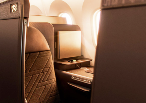 Korean Air 787-10 Prestige Suites 2.0 Business Class with privacy doors