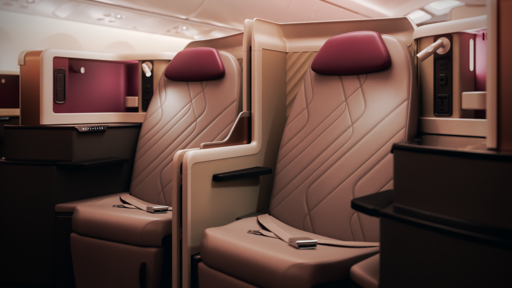LATAM 787-9 Business Class cabin