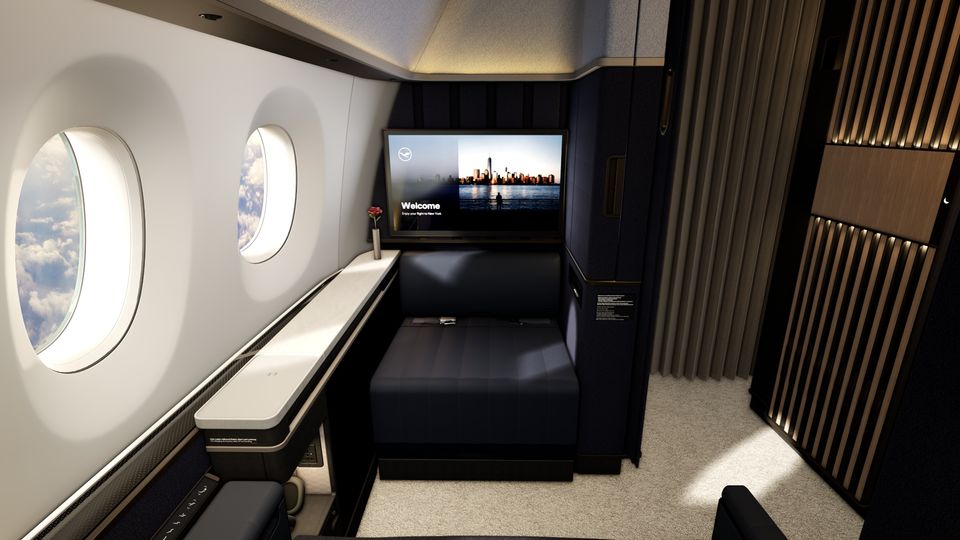 Lufthansa A350-900 cabin