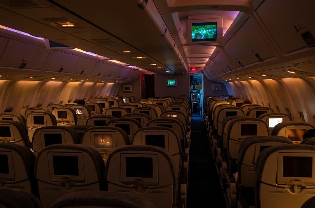SAS Scandinavian Airlines Airbus A320neo cabin