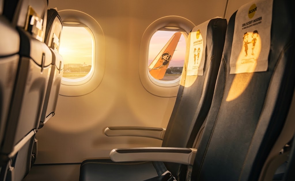 Scoot Airbus A320neo economy cabin