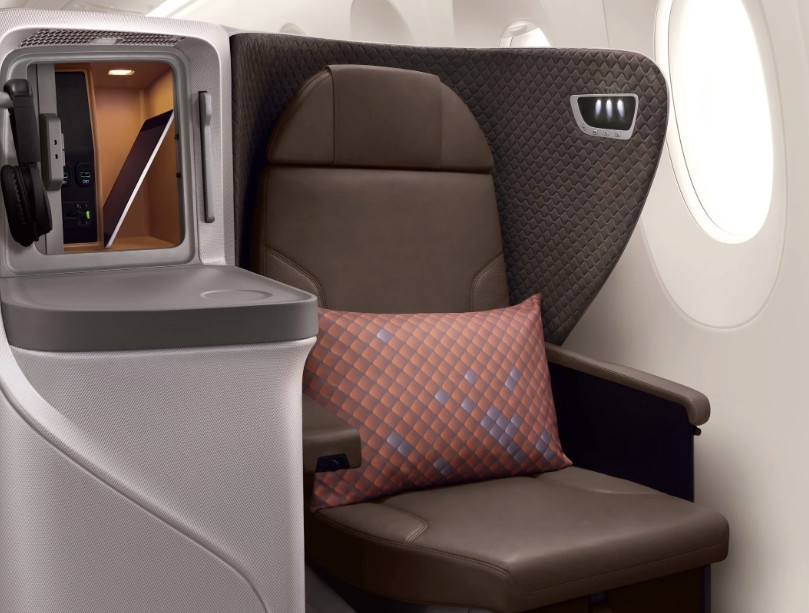 Singapore Airlines Airbus A350-900 Medium-Haul cabin