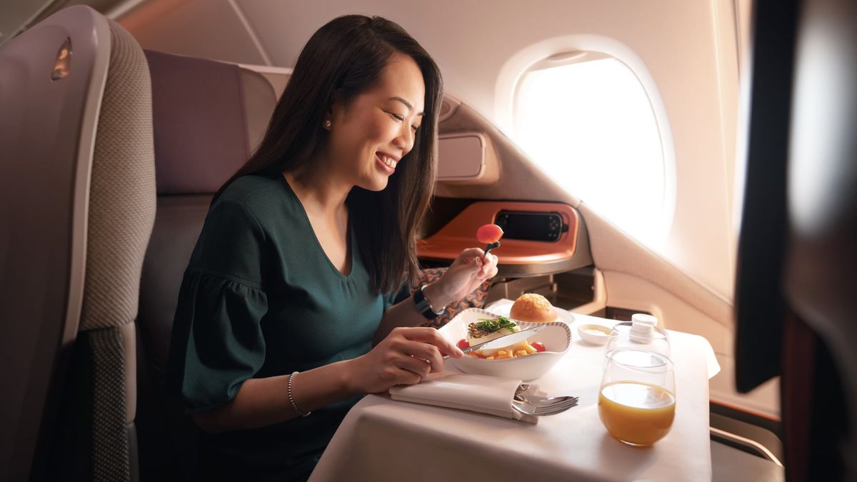 Singapore Airlines A380-800 cabin