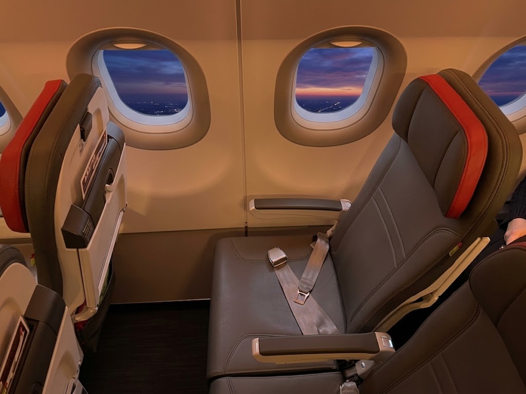 TAP Air Portugal A321 economy cabin