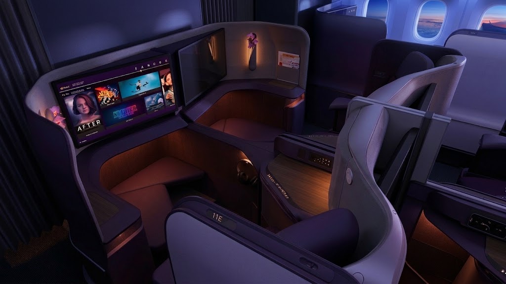 Thai Airways new VantageNOVA business class suite