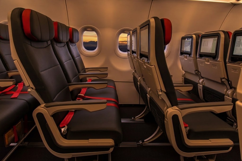 Turkish Airlines Airbus A321 cabin