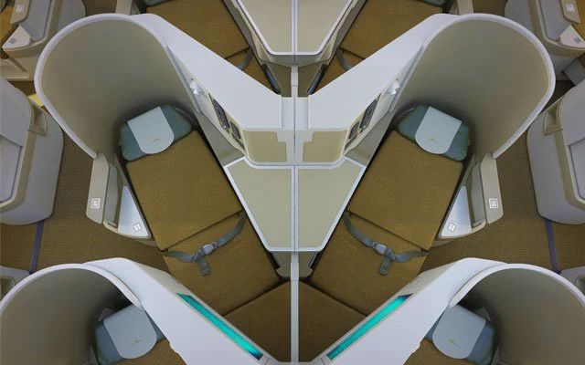 Vietnam Airlines Boeing 787-9 business class cabin