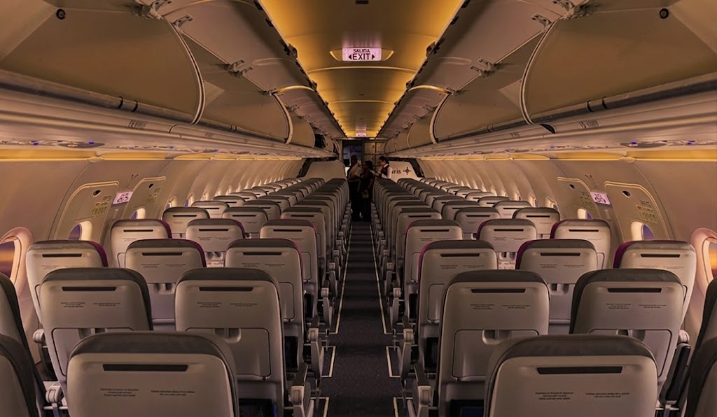 Volaris Airbus A320neo economy cabin